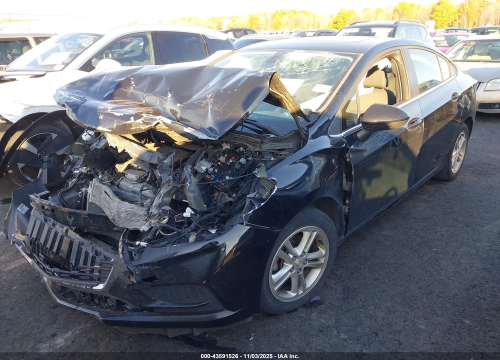 2017 CHEVROLET CRUZE LT AUTO VIN: 1G1BE5SM5H7140242