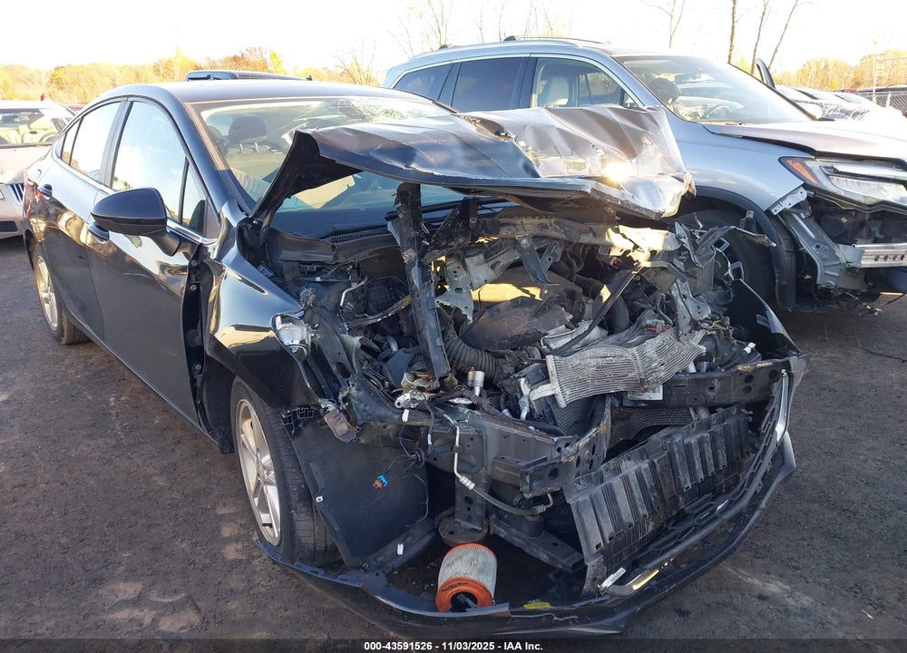 2017 CHEVROLET CRUZE LT AUTO VIN: 1G1BE5SM5H7140242
