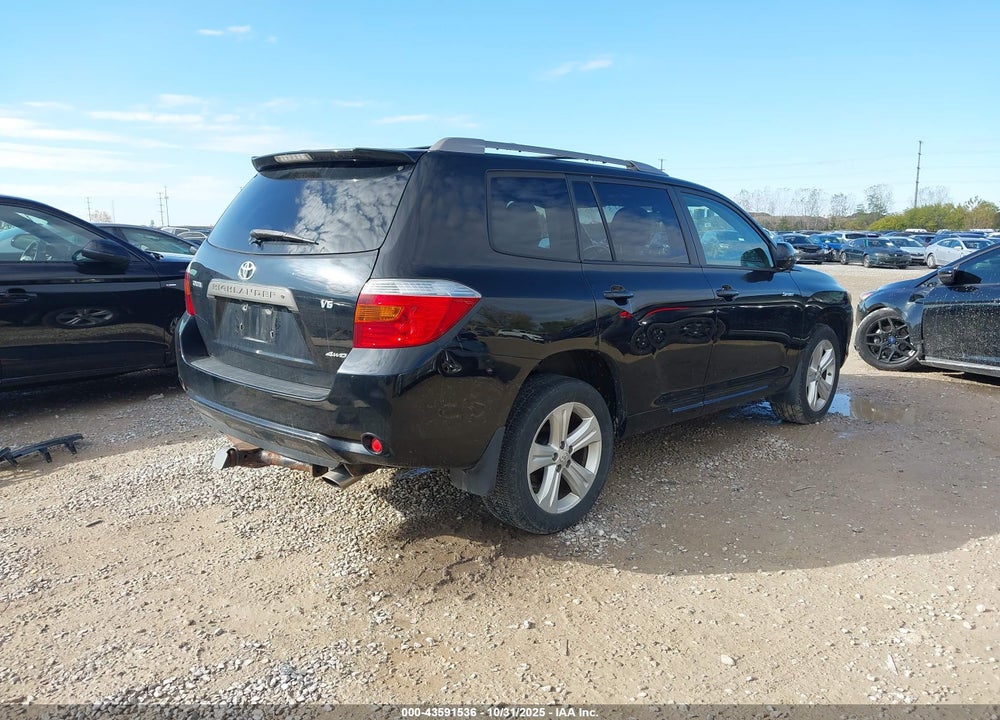 2008 TOYOTA HIGHLANDER SPORT VIN: JTEES43A182069464