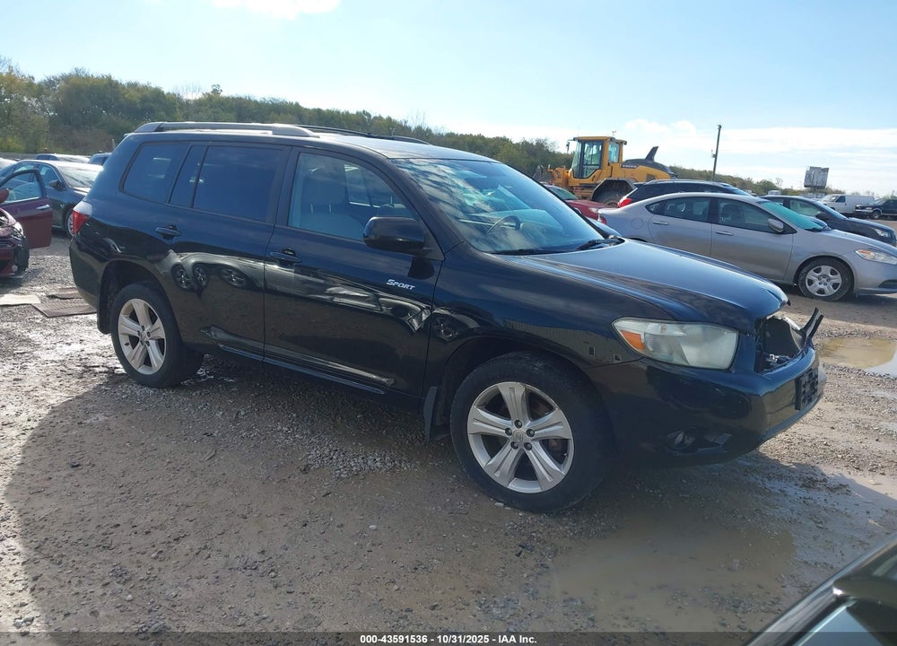 2008 TOYOTA HIGHLANDER SPORT VIN: JTEES43A182069464