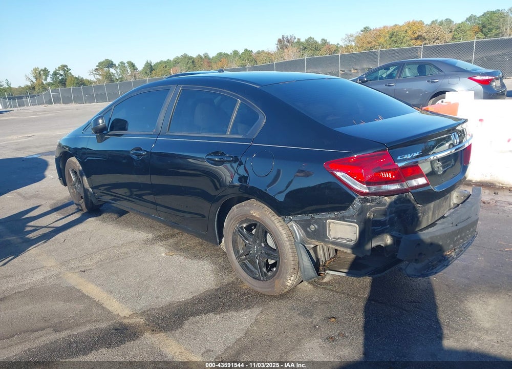 2013 HONDA CIVIC LX VIN: 19XFB2F54DE200220