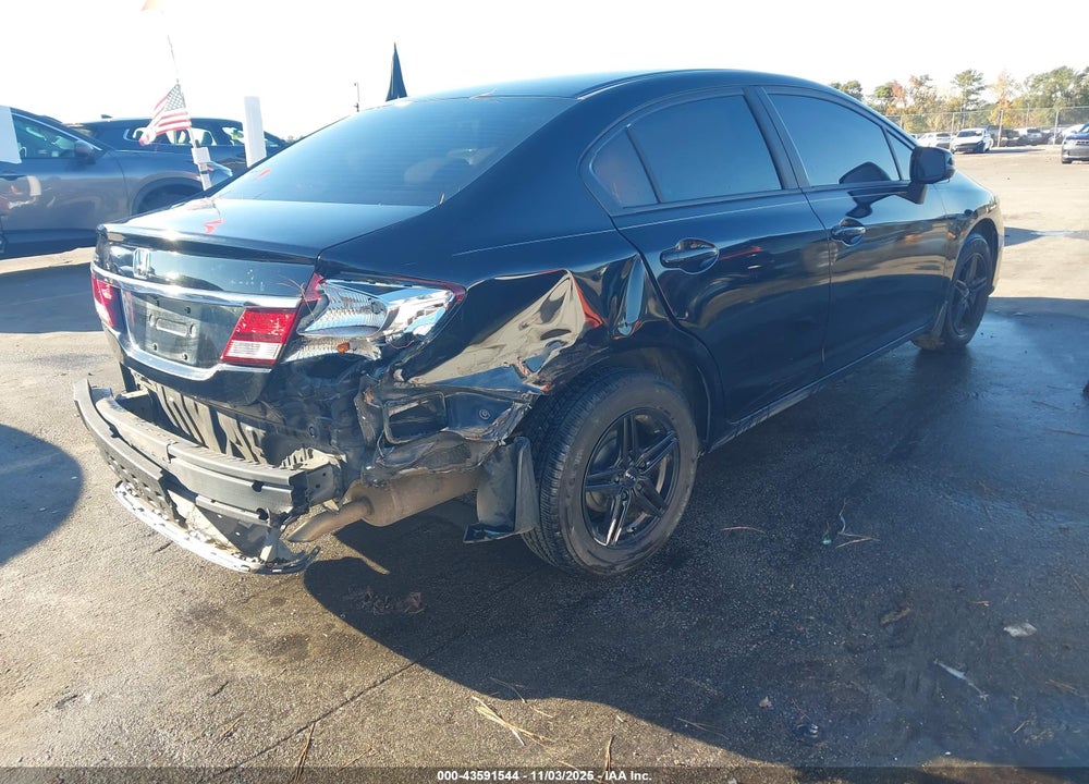 2013 HONDA CIVIC LX VIN: 19XFB2F54DE200220
