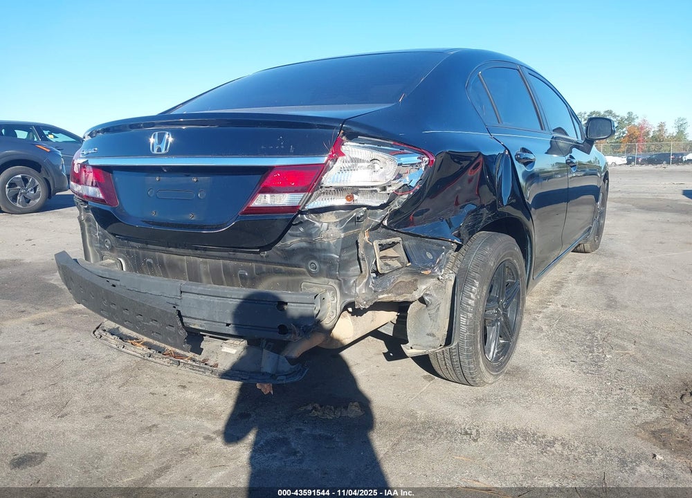 2013 HONDA CIVIC LX VIN: 19XFB2F54DE200220