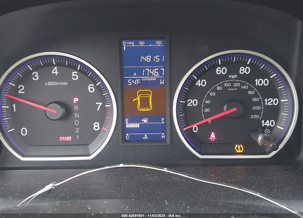 2010 HONDA CR-V VIN: 5J6RE4H72AL040592