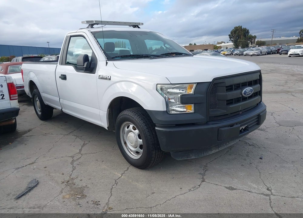 2015 FORD F-150 XL VIN: 1FTMF1C80FKD62219
