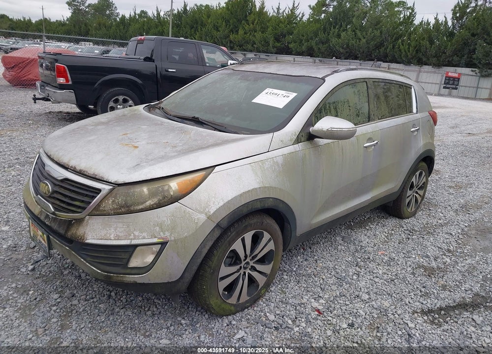 2013 KIA SPORTAGE EX VIN: KNDPC3A24D7517046