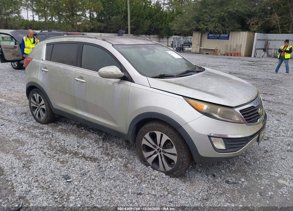 2013 KIA SPORTAGE EX VIN: KNDPC3A24D7517046