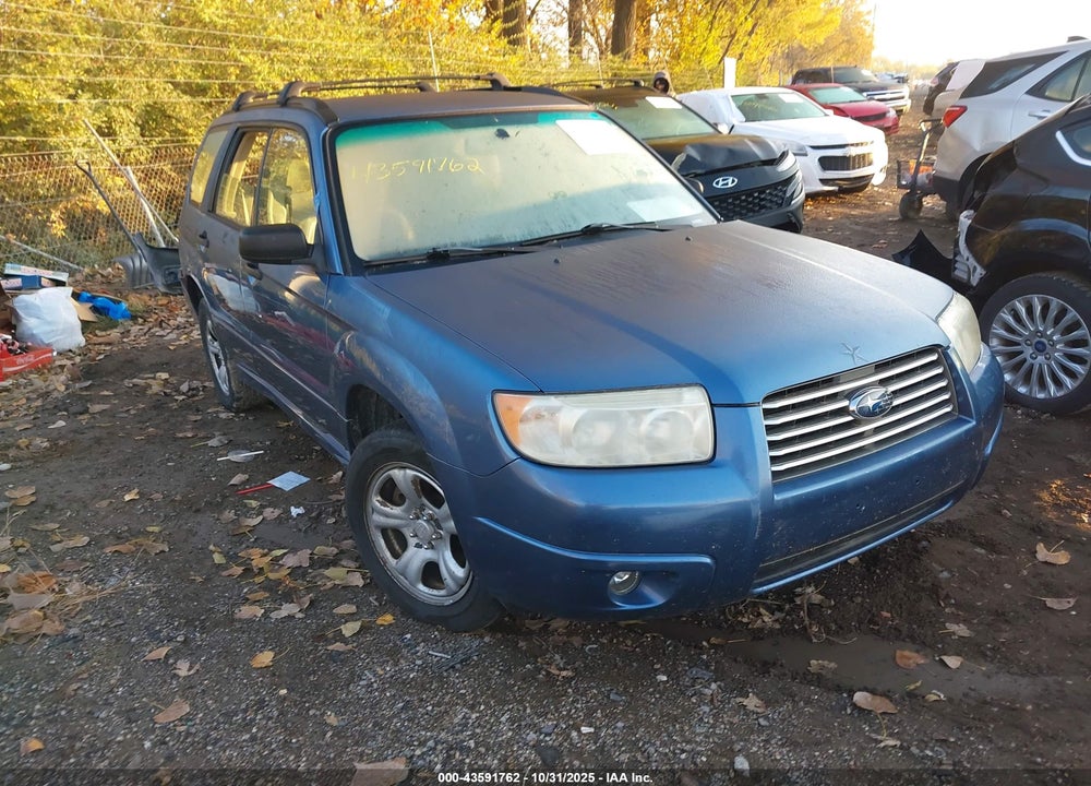 2007 SUBARU FORESTER 2.5X VIN: JF1SG63607H731939
