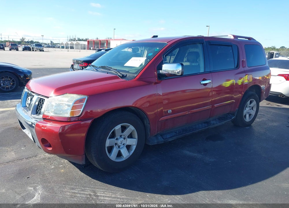 2007 NISSAN ARMADA SE VIN: 5N1AA08A27N704501