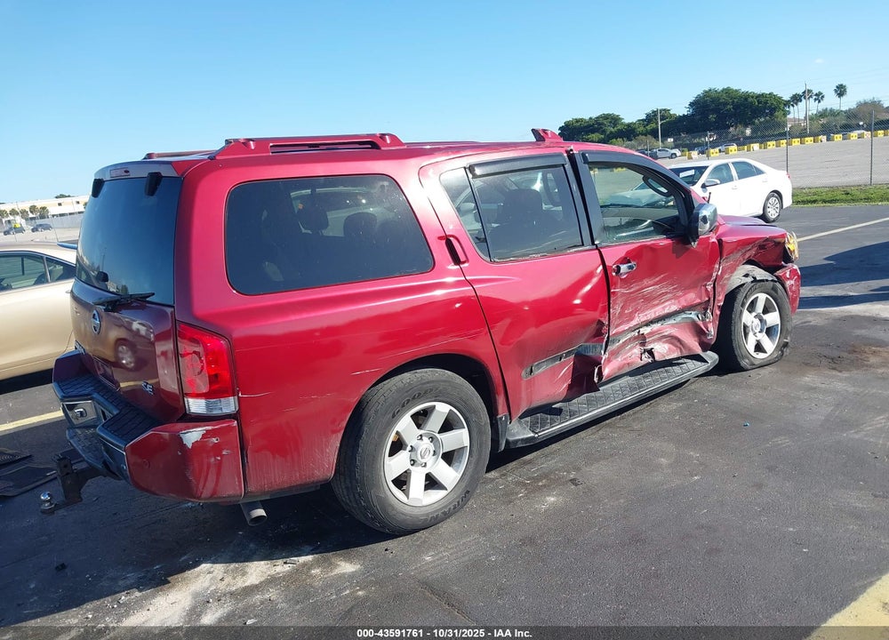 2007 NISSAN ARMADA SE VIN: 5N1AA08A27N704501