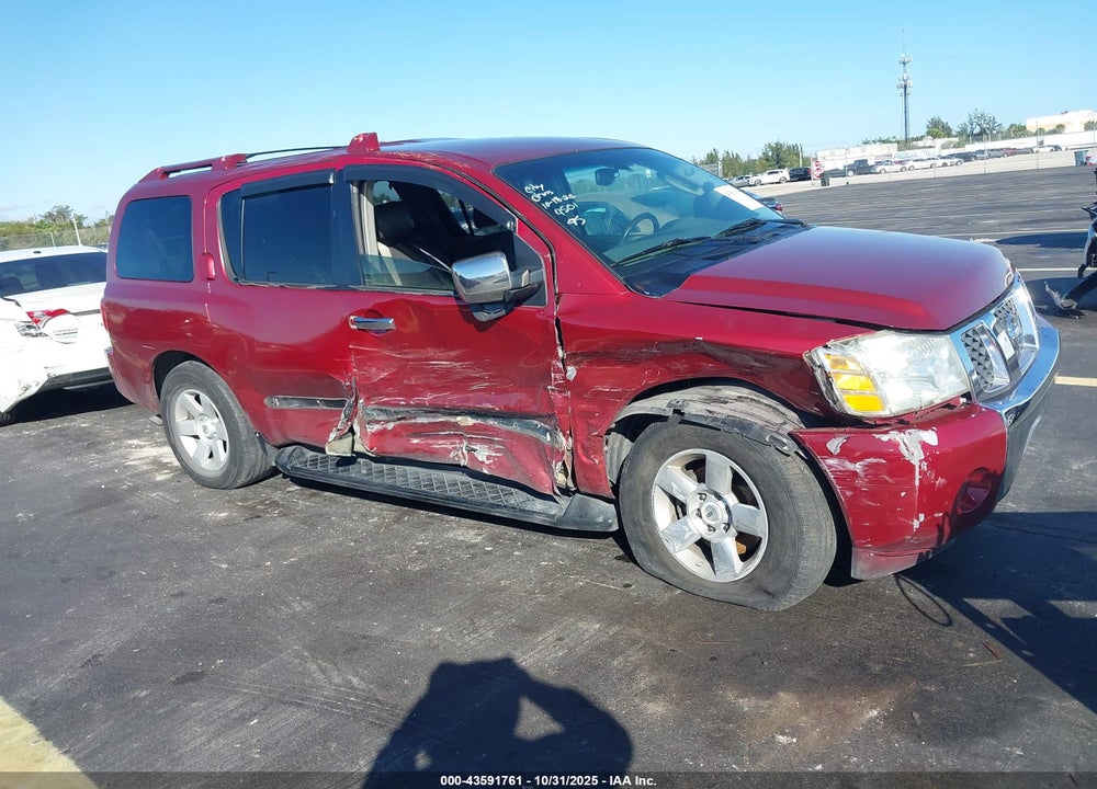 2007 NISSAN ARMADA SE VIN: 5N1AA08A27N704501