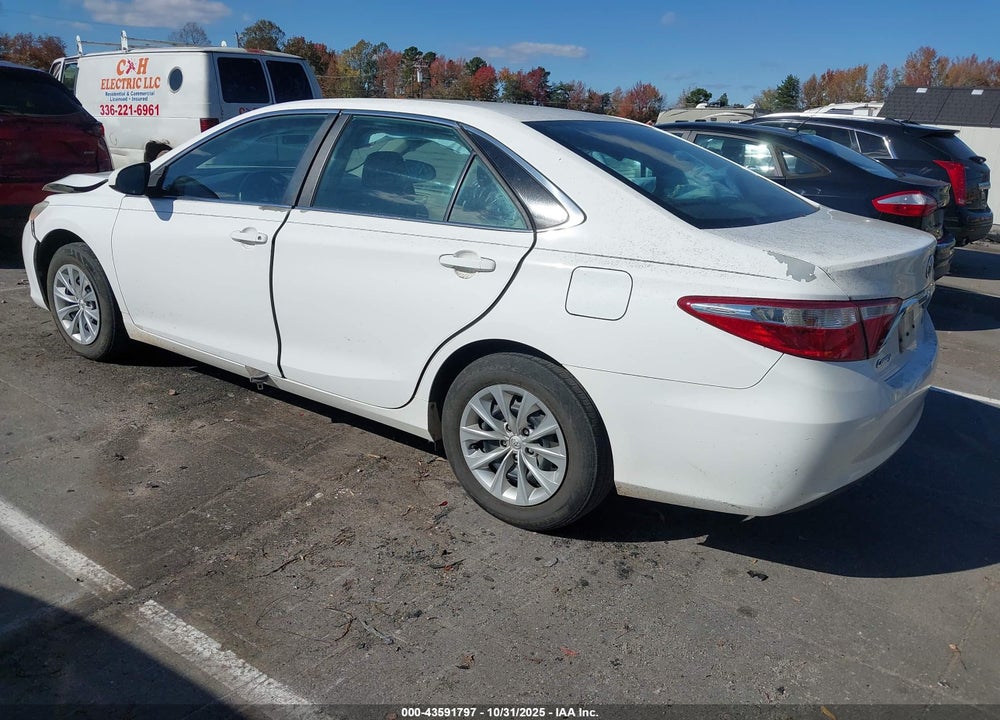 2016 TOYOTA CAMRY LE VIN: 4T4BF1FK1GR566761