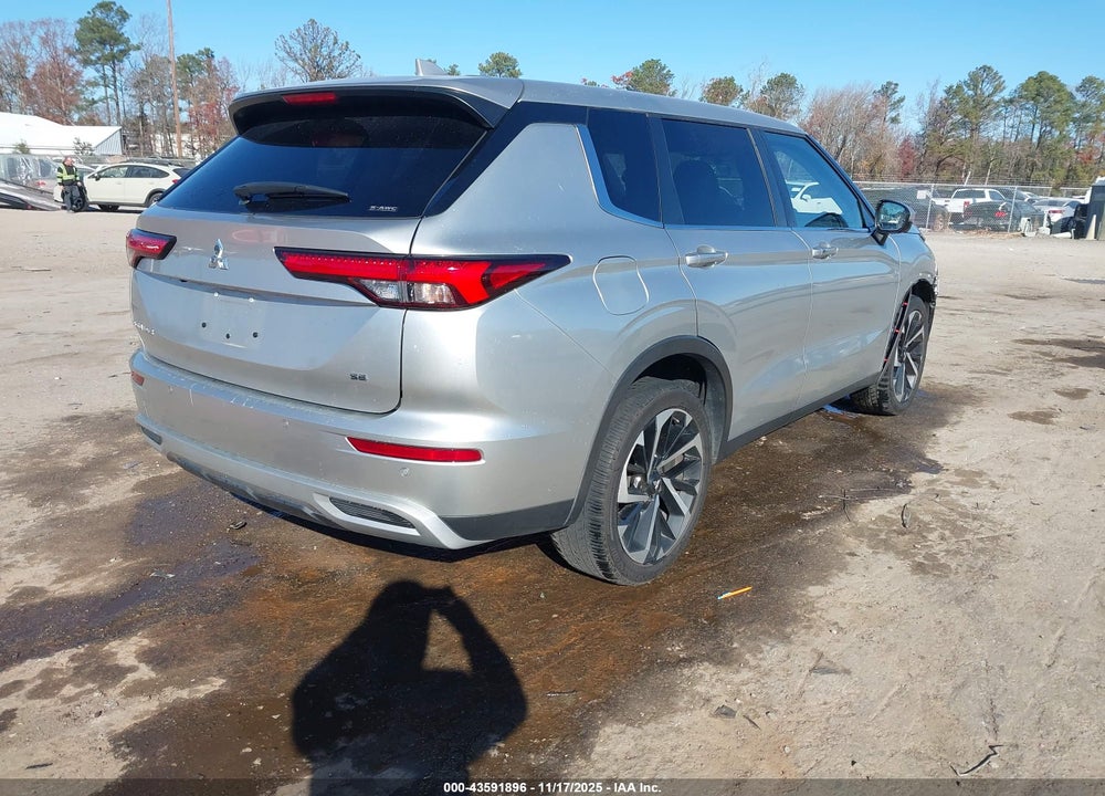 2022 MITSUBISHI OUTLANDER BLACK EDITION S-AWC/SE 2.5 S-AWC/SE LAUNCH EDITION S-AWC VIN: JA4J4UA83NZ065166