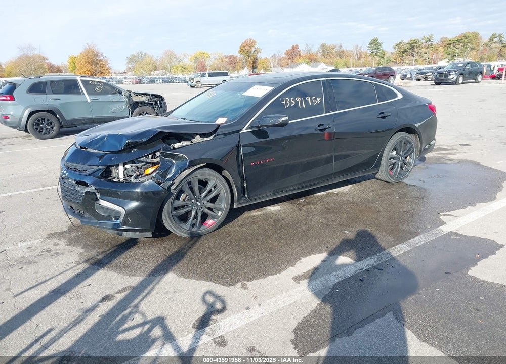 2018 CHEVROLET MALIBU LT VIN: 1G1ZD5ST0JF156529