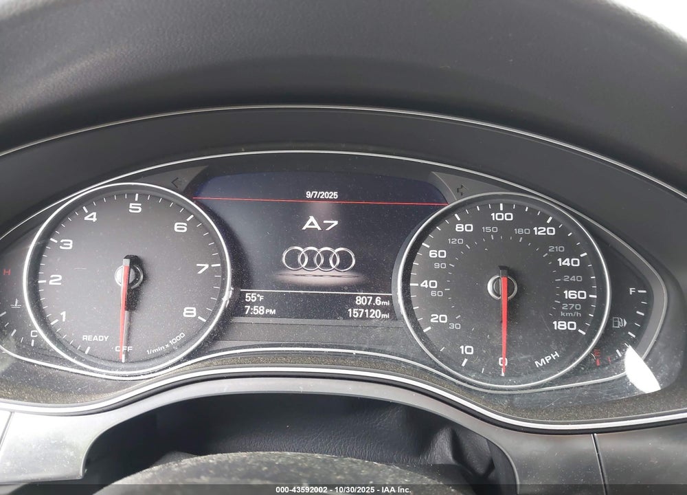2017 AUDI A7 VIN: WAUW2BFC9HN040932
