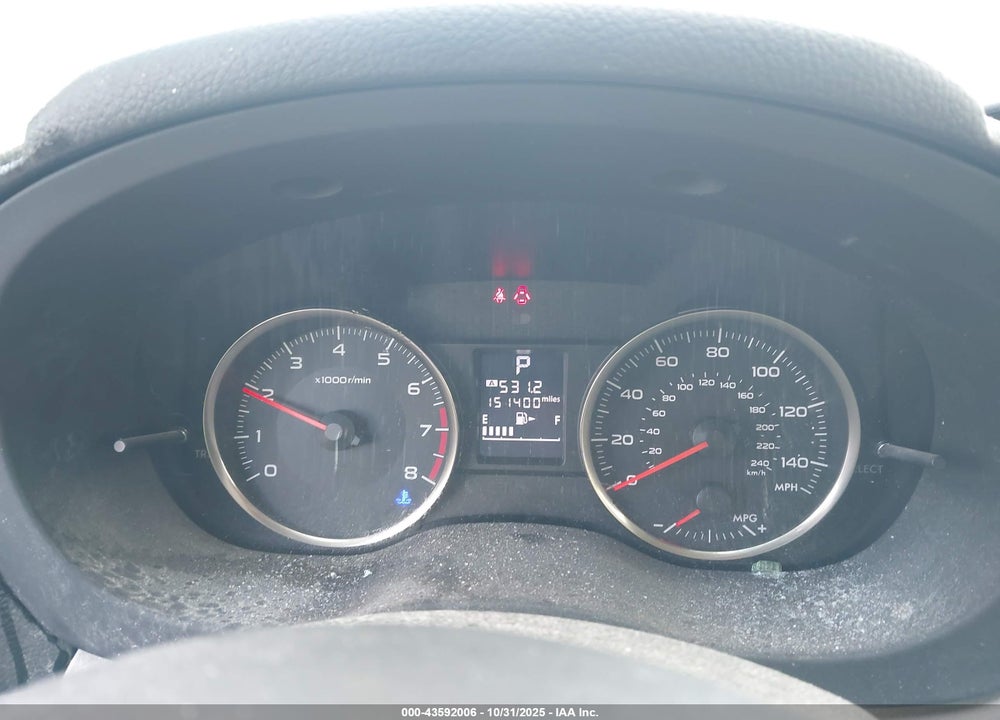 2015 SUBARU XV CROSSTREK VIN: JF2GPACC7F8250188