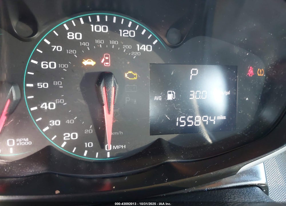 2017 CHEVROLET SONIC LT AUTO VIN: 1G1JG6SH9H4145489