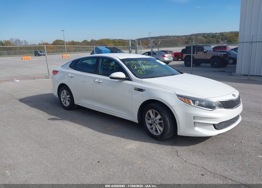 2016 KIA OPTIMA LX VIN: KNAGT4L33G5070363