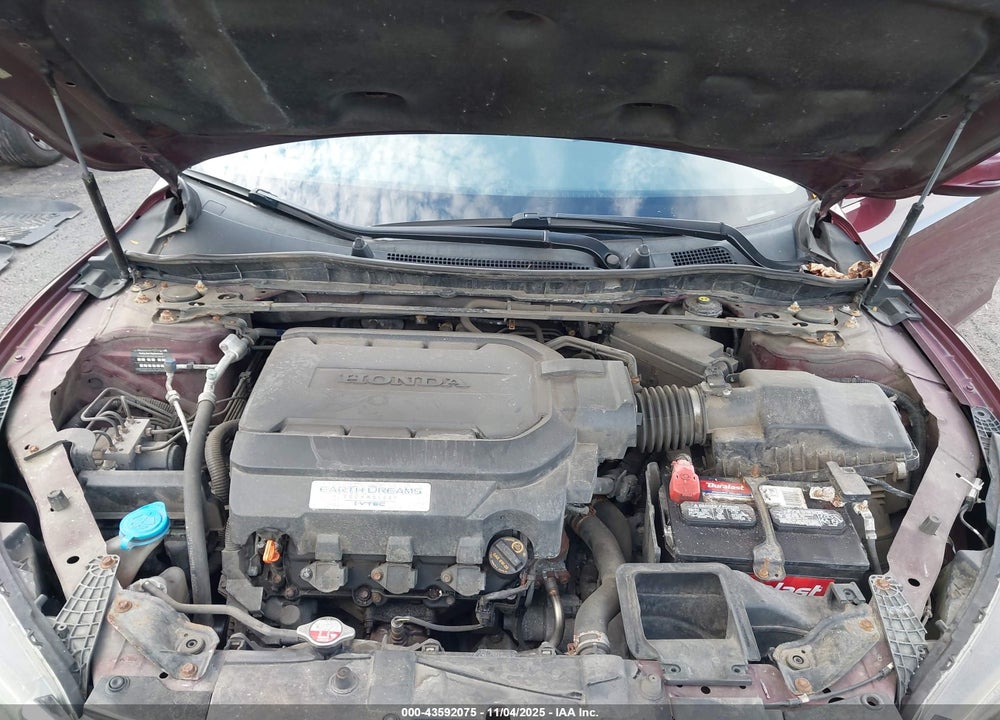 2013 HONDA ACCORD EX-L V-6 VIN: 1HGCR3F85DA019324