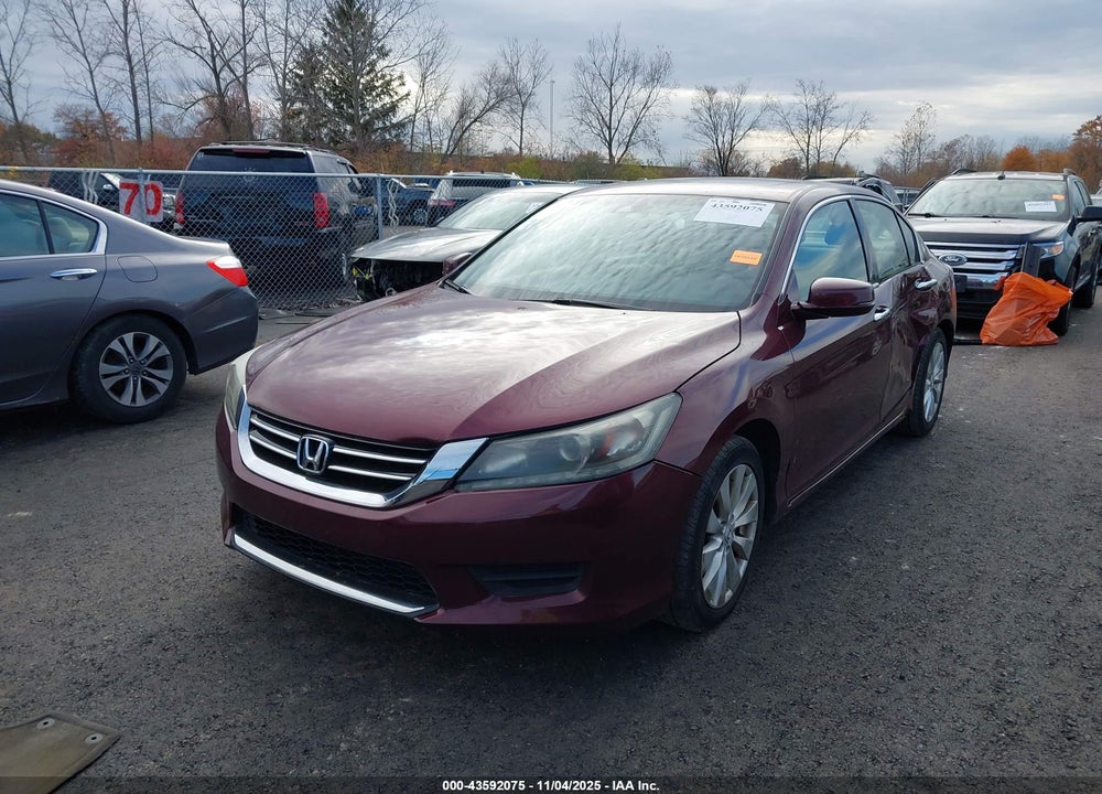 2013 HONDA ACCORD EX-L V-6 VIN: 1HGCR3F85DA019324