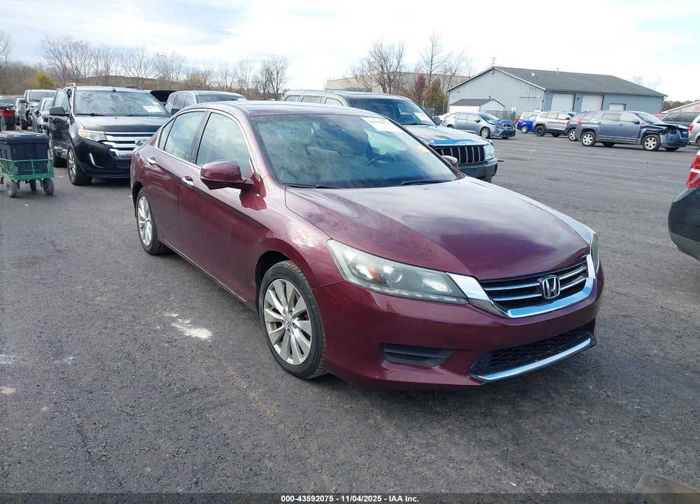 2013 HONDA ACCORD EX-L V-6 VIN: 1HGCR3F85DA019324