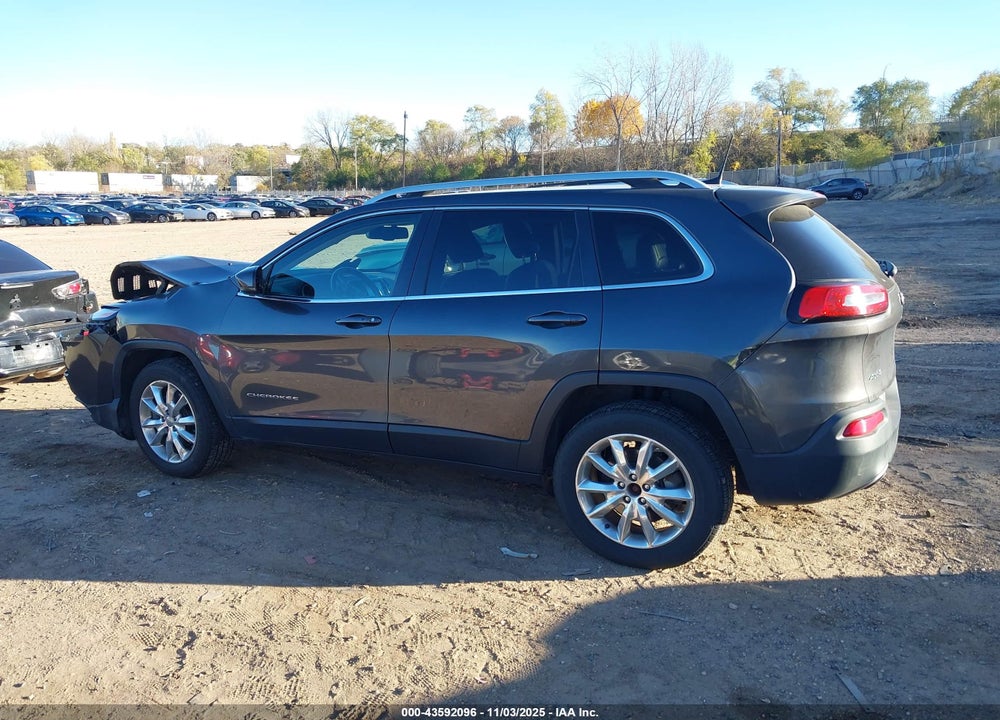 2016 JEEP CHEROKEE LIMITED VIN: 1C4PJMDB8GW182455