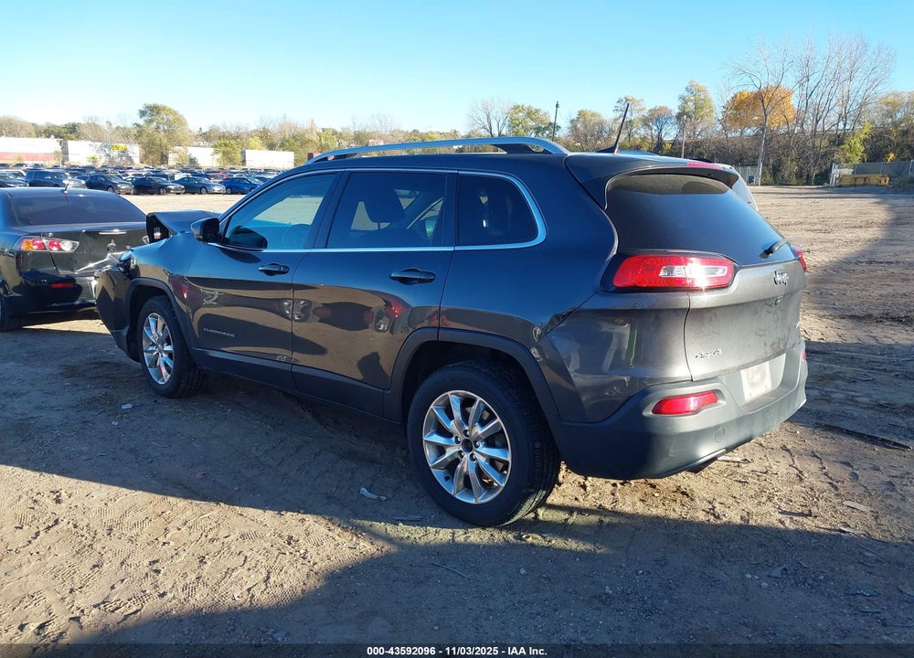 2016 JEEP CHEROKEE LIMITED VIN: 1C4PJMDB8GW182455