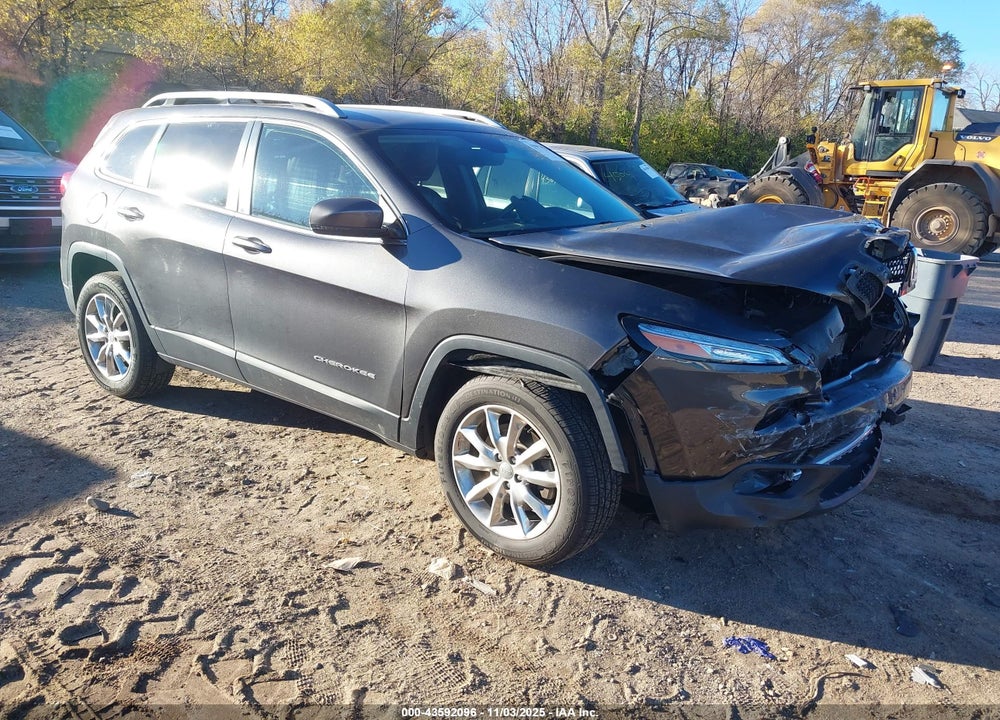 2016 JEEP CHEROKEE LIMITED VIN: 1C4PJMDB8GW182455