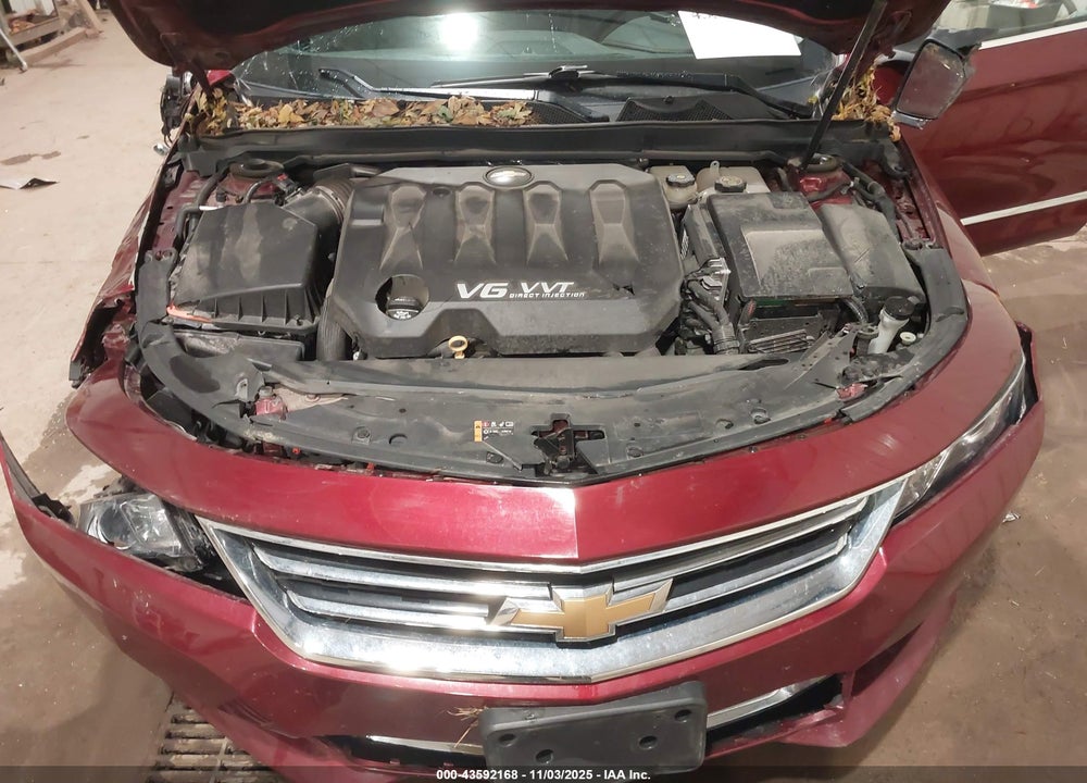 2017 CHEVROLET IMPALA 2LZ VIN: 2G1145S38H9127165