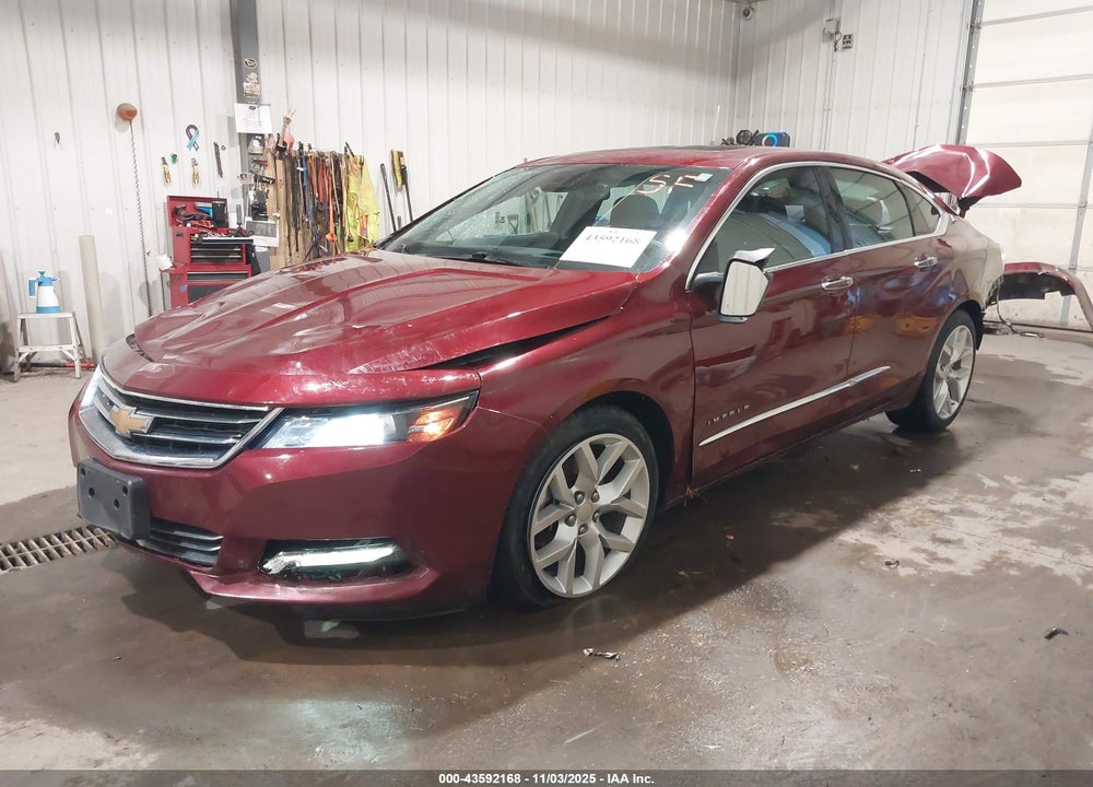 2017 CHEVROLET IMPALA 2LZ VIN: 2G1145S38H9127165