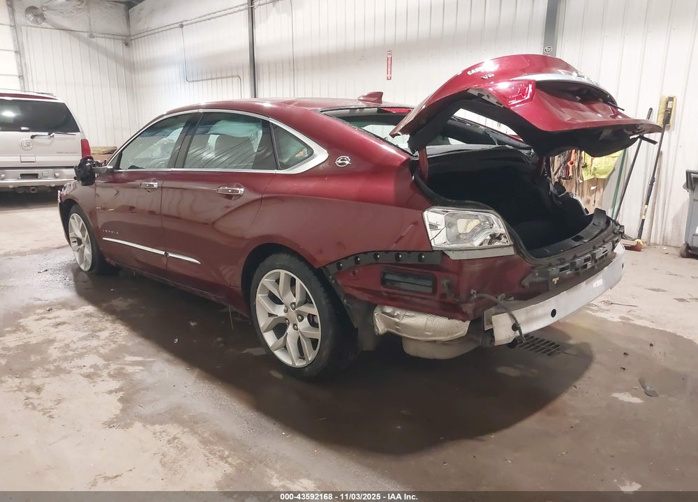 2017 CHEVROLET IMPALA 2LZ VIN: 2G1145S38H9127165