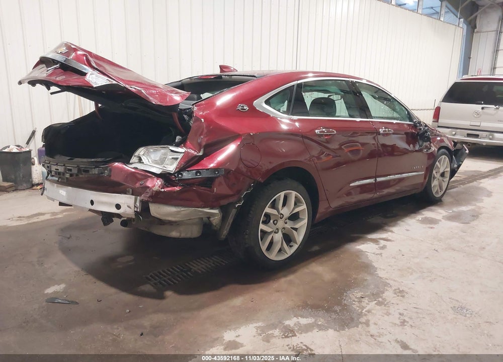 2017 CHEVROLET IMPALA 2LZ VIN: 2G1145S38H9127165