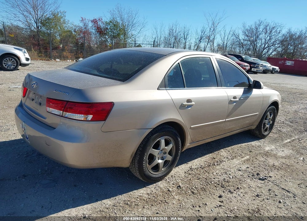 2006 HYUNDAI SONATA VIN: KMHEU46C06A076027