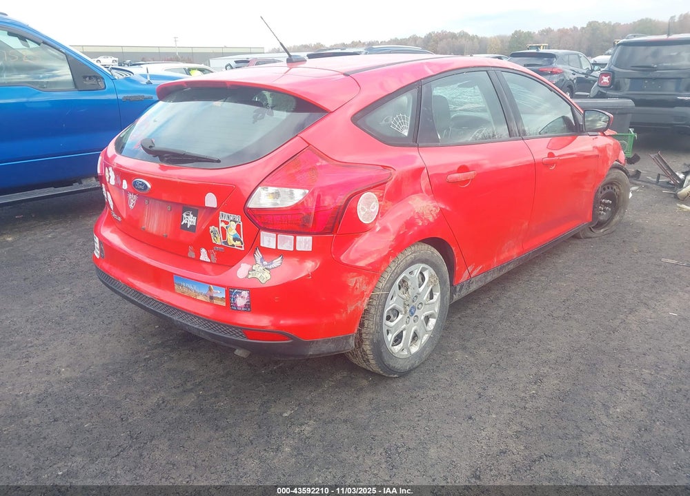 2012 FORD FOCUS VIN: 1FAHP3K20CL221573