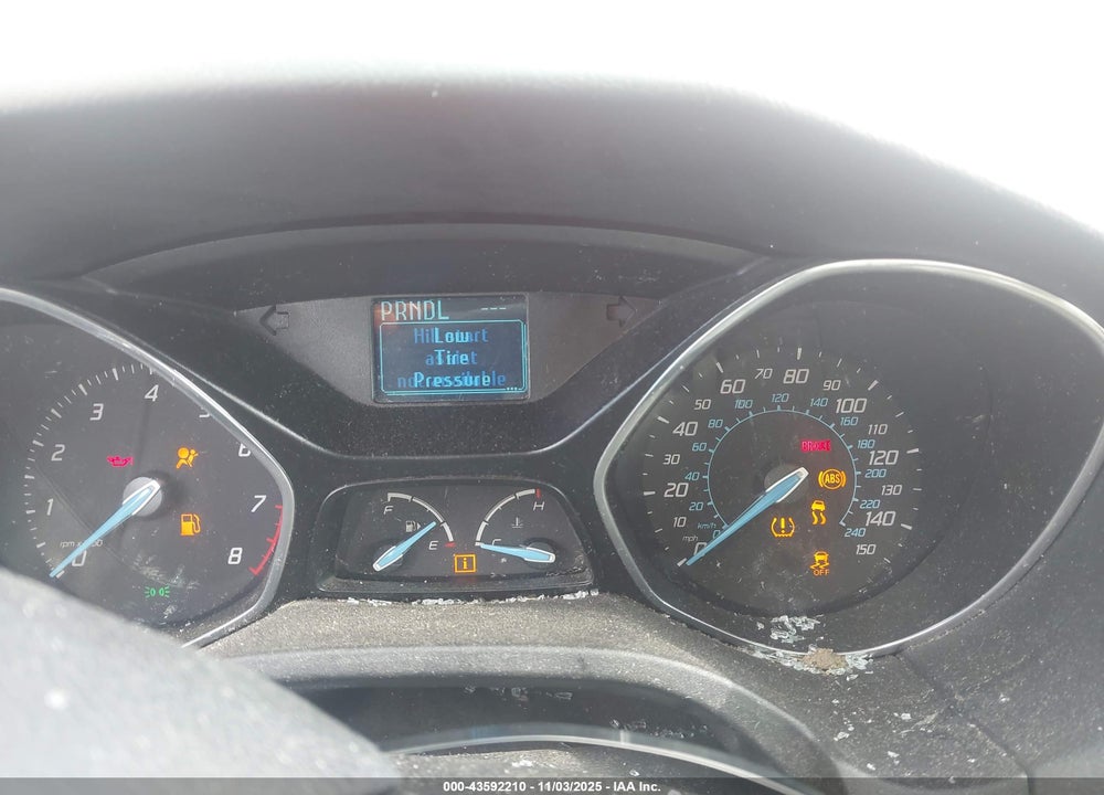 2012 FORD FOCUS VIN: 1FAHP3K20CL221573