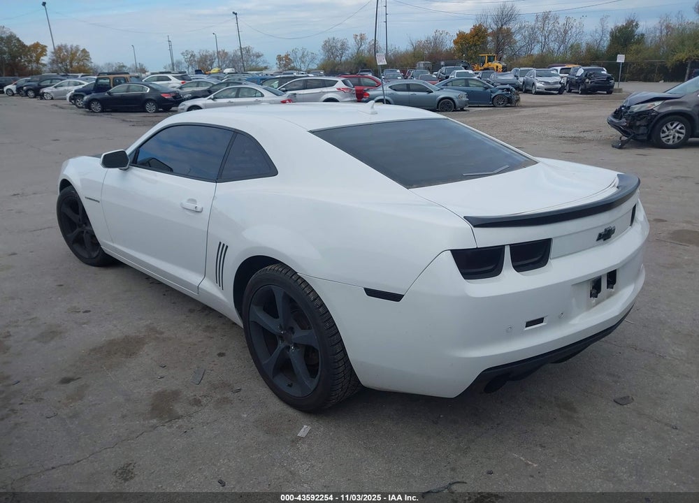 2013 CHEVROLET CAMARO VIN: 2G1FC1E30D9231205
