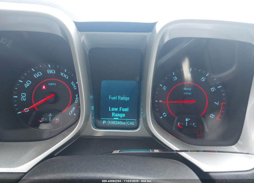 2013 CHEVROLET CAMARO VIN: 2G1FC1E30D9231205