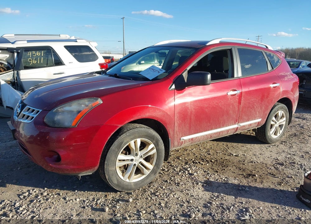 2015 NISSAN ROGUE SELECT S VIN: JN8AS5MV9FW755515