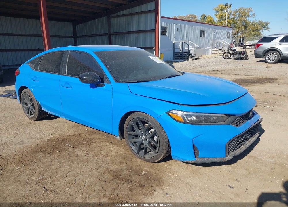 2025 HONDA CIVIC SEDAN SPORT VIN: 19XFL2H87SE016164