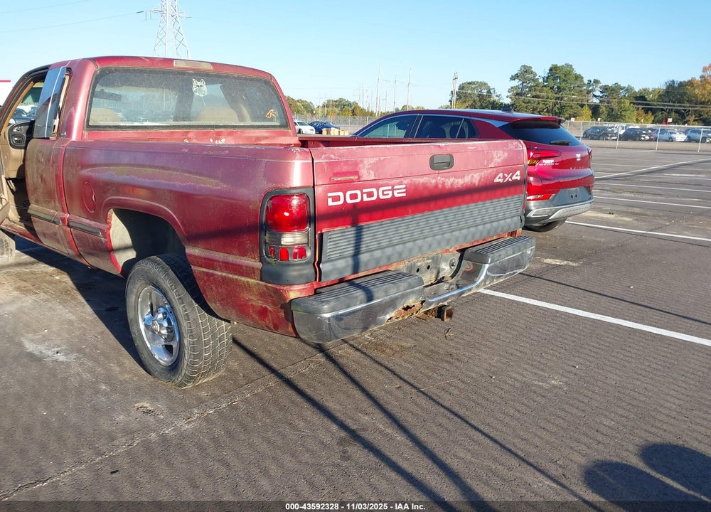 1998 DODGE RAM 1500 ST VIN: 3B7HF13YXWG185302