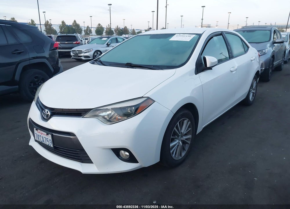 2015 TOYOTA COROLLA LE PLUS VIN: 5YFBURHE6FP256580