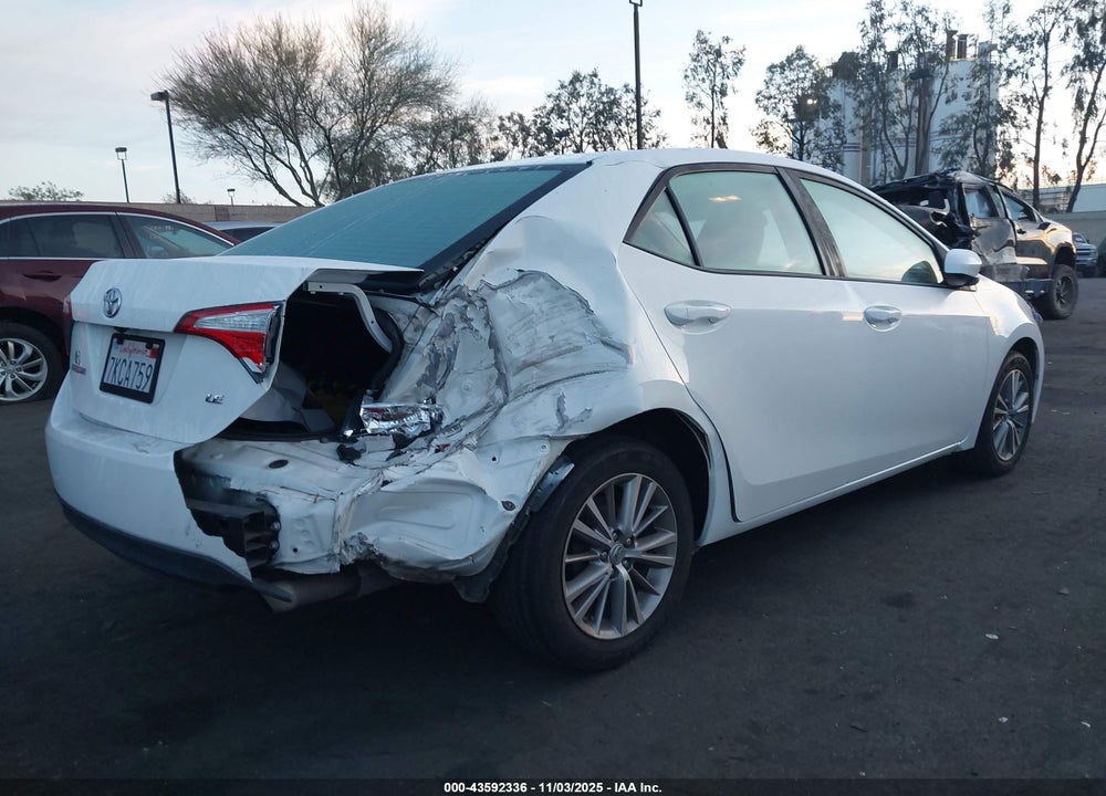 2015 TOYOTA COROLLA LE PLUS VIN: 5YFBURHE6FP256580