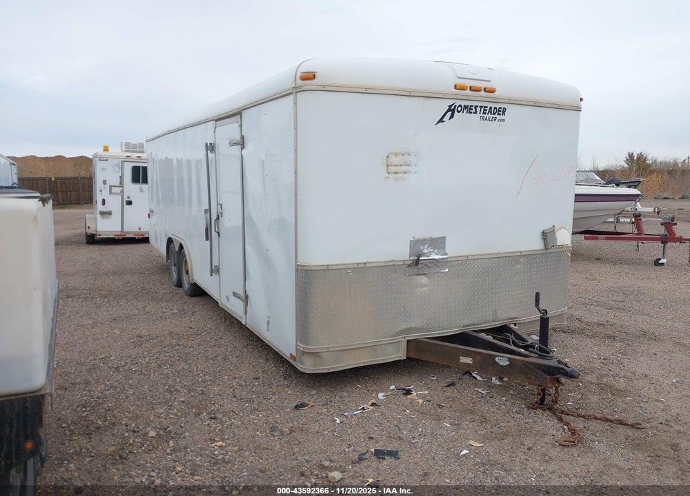 2015 HOMESTEADER TRAILER VIN: 5HABE2422FN035172