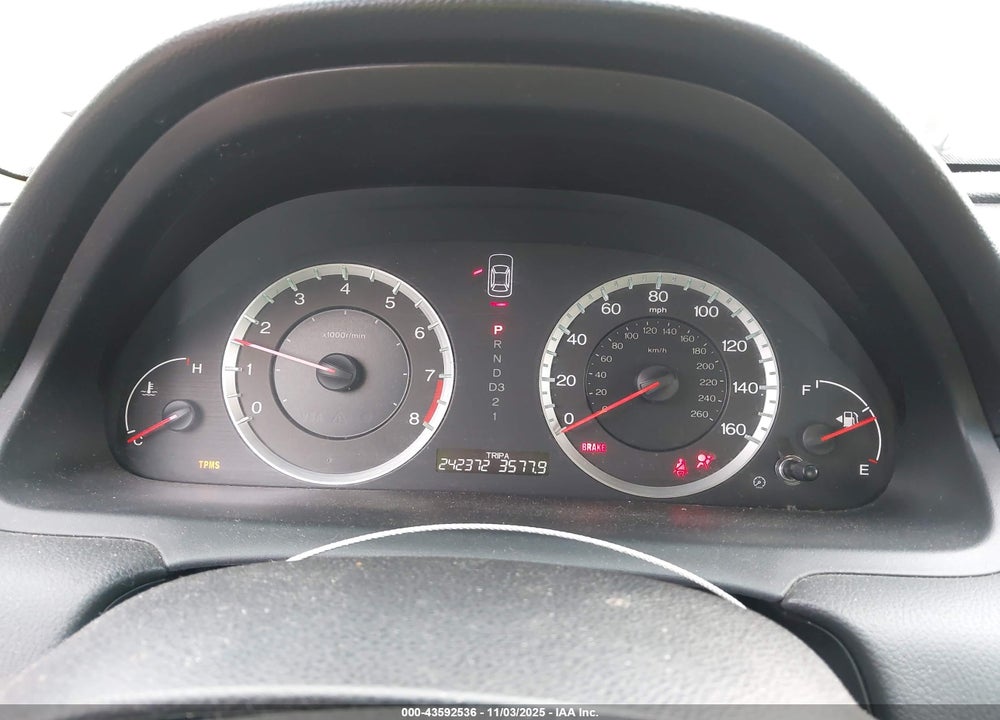 2009 HONDA ACCORD 2.4 EX-L VIN: 1HGCS12899A024435