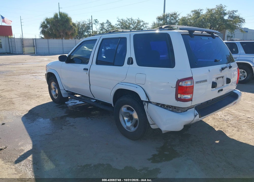 1999 NISSAN PATHFINDER LE/SE/XE VIN: JN8AR05S1XW309878