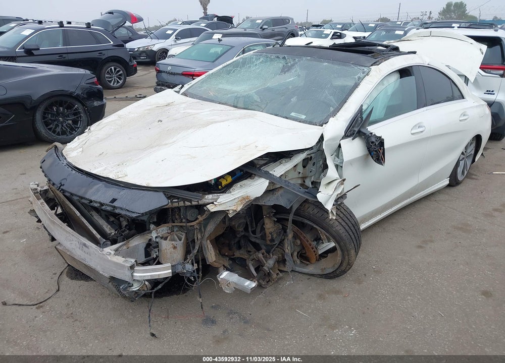 2018 MERCEDES-BENZ CLA-CLASS VIN: WDDSJ4EB0JN602057