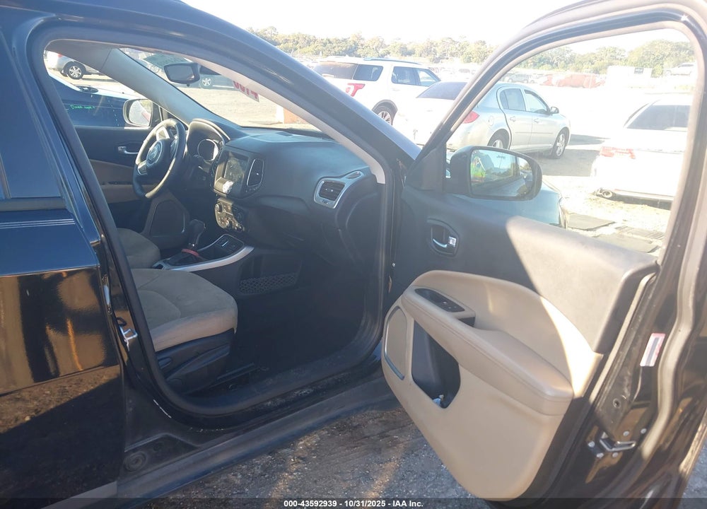 2018 JEEP COMPASS SPORT VIN: 3C4NJCABXJT133471