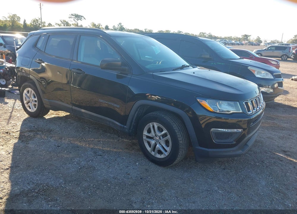 2018 JEEP COMPASS SPORT VIN: 3C4NJCABXJT133471