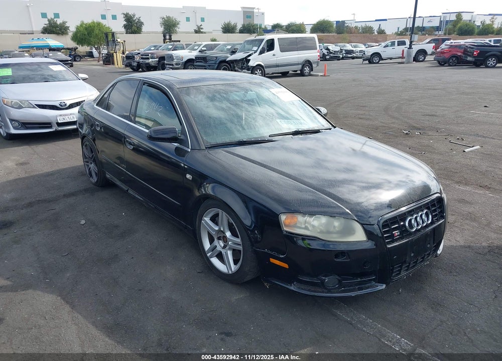 2007 AUDI A4 2.0T VIN: WAUDF78E77A041882