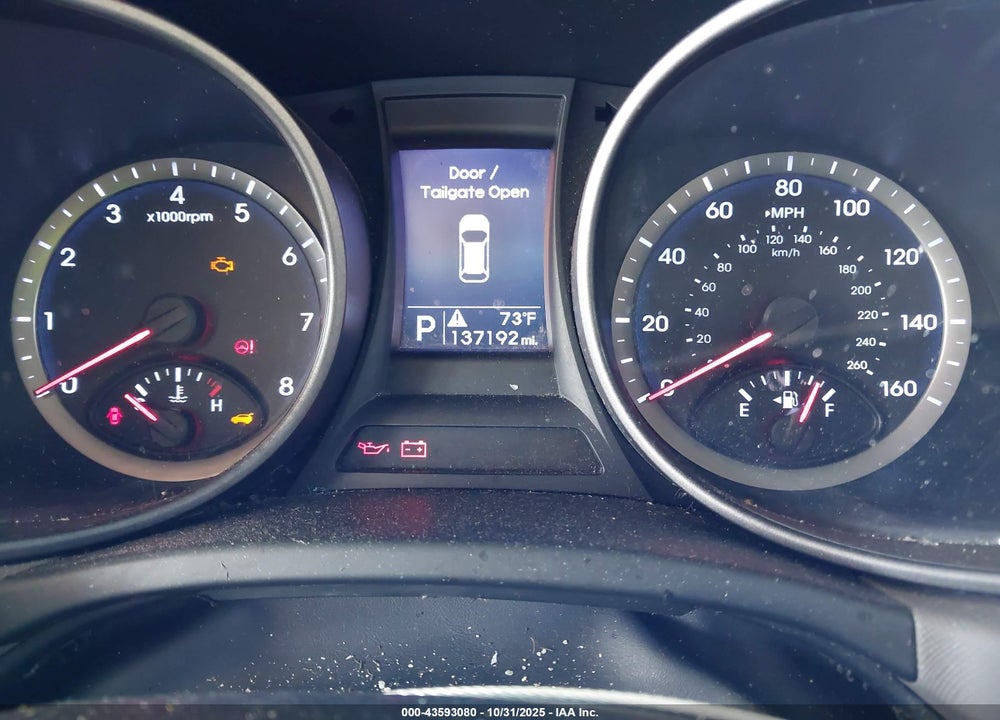 2014 HYUNDAI SANTA FE VIN: 5XYZT3LB8EG172663